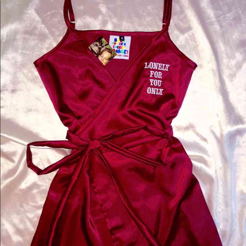 Red omighty dress